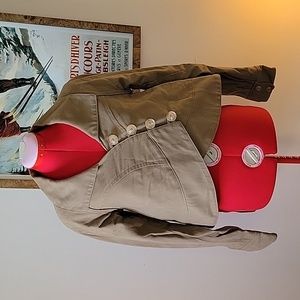 Cocoon Tan Cropped Jacket